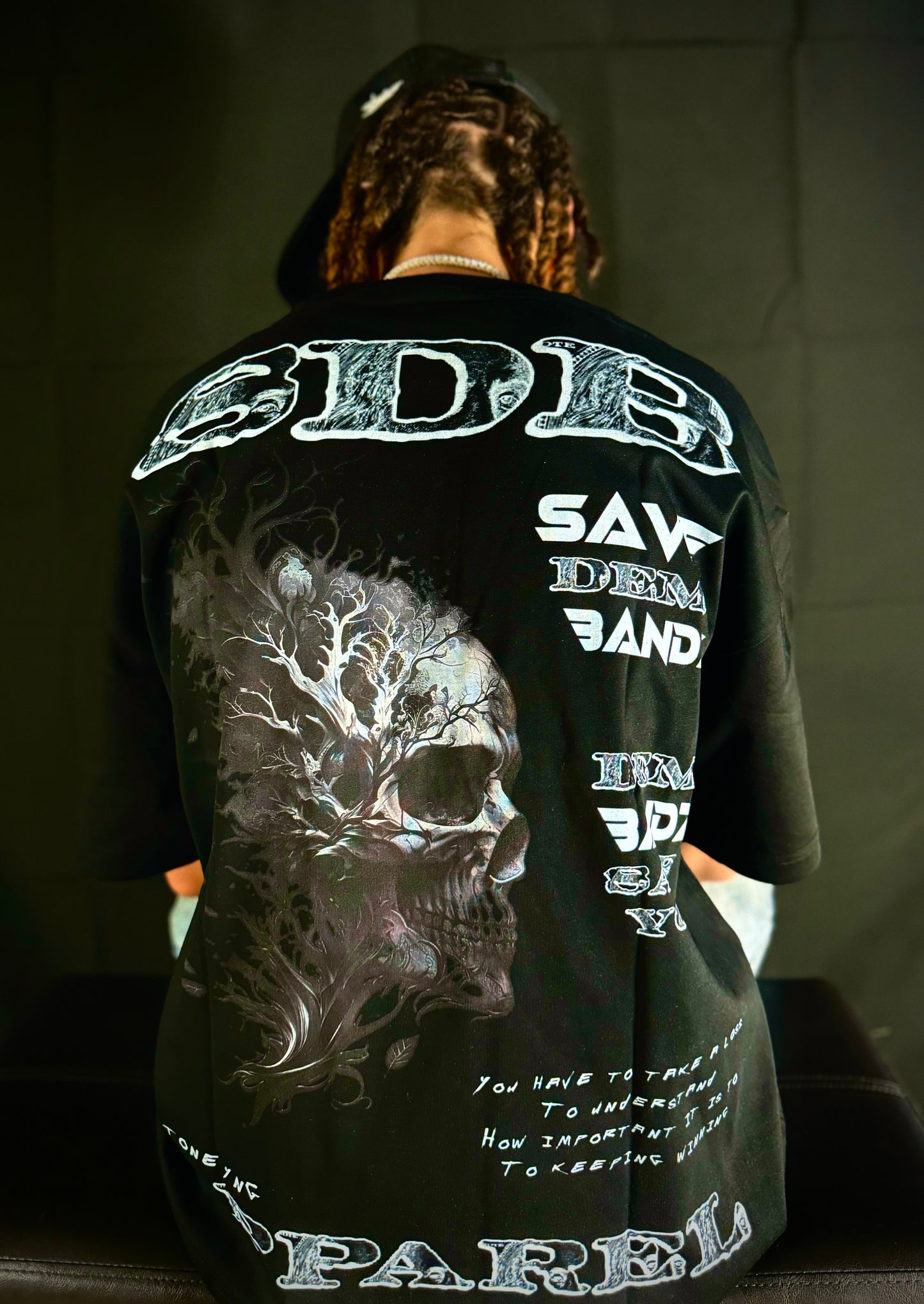SDB BLACK HEAVY “ GET RICH “ SHIRT